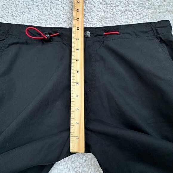 Polo Jeans Co Ralph Lauren Cotton Bungee Exaggerated Bootcut Pant Black VINTAGE - Picture 10 of 11